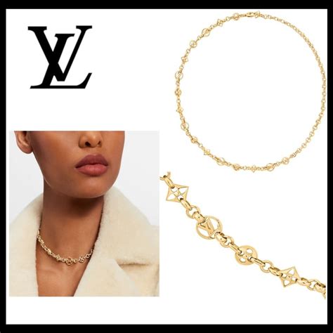 louis vuitton crazy in lock necklace